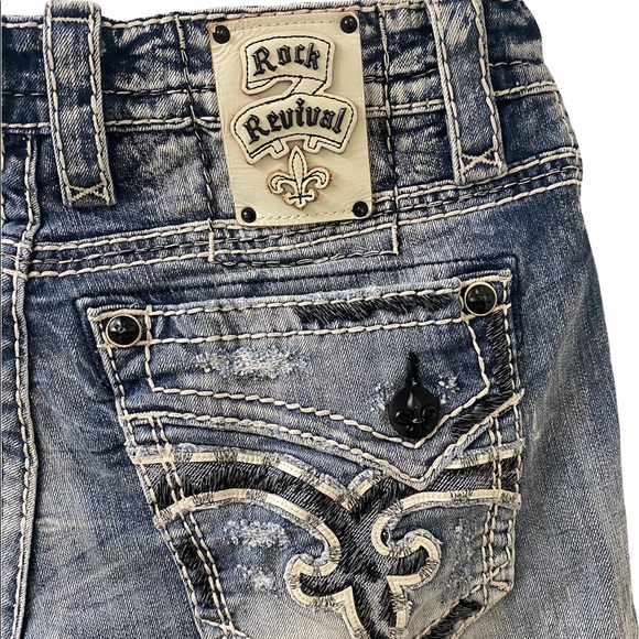 Rock and Revival Lanny Boot Mens Jeans - Picture 5 of 5